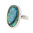 Ring mit Abalone oval 2 cm feste Größen