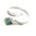 Silber Ring Engelsflügel mit Abalone verstellbar