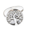 Ring mit Shiva Auge Lebensbaum 1,6 cm 925 Silber